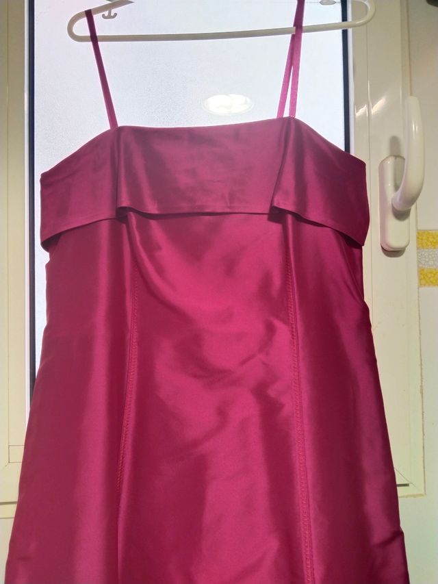 Vestido de ceremonia fucsia