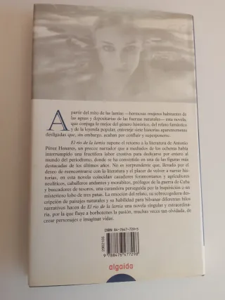 Libro   El río de la lamia. Antonio Pérez Henares