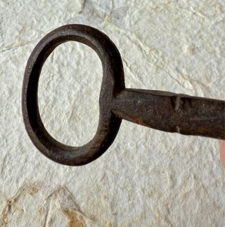Llave antigua forja artesanal