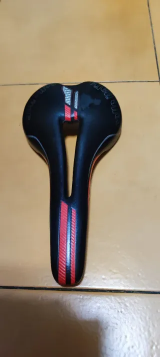 Sillín Selle Italia Flite Negro/Rojo