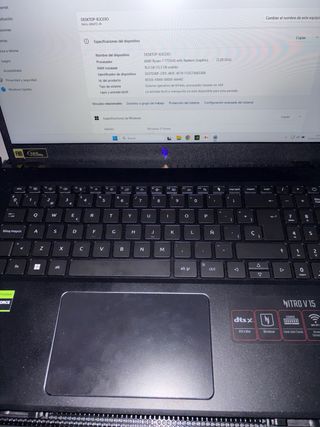 Computer portatile Acer Nitro V15 nero