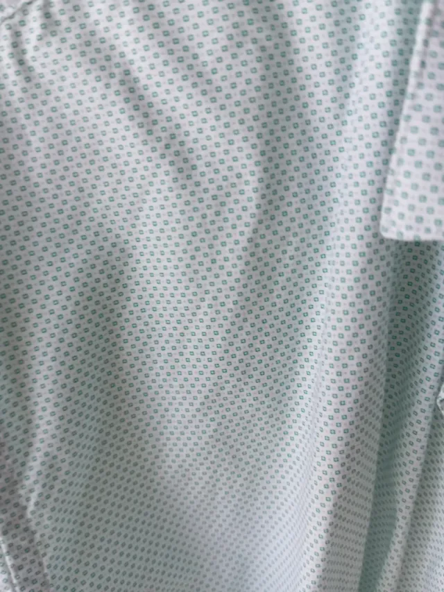 Camisa Roberto Verino con detalle verde
