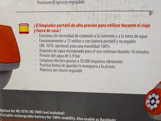 Hidrolimpiadora Portátil Mobil'eau ML1070