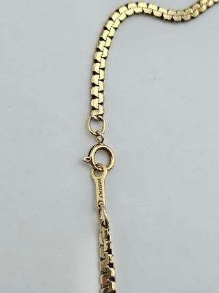 Cadena de Oro 14K, Zig Zag Plana, 13,88gr, 48cm