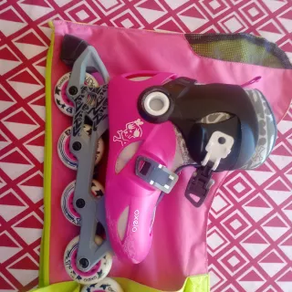 Patines en línea Oxelo T32-34 con bolsa