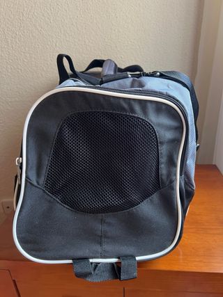 Bolsa de deporte Nike gris de gran capacidad 