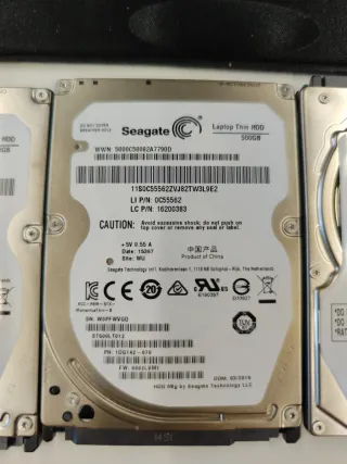 3 Discos Duros 2.5 500GB Seagate/Toshiba