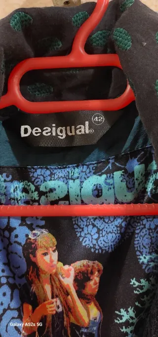 Abrigo Desigual Talla XL Multicolor