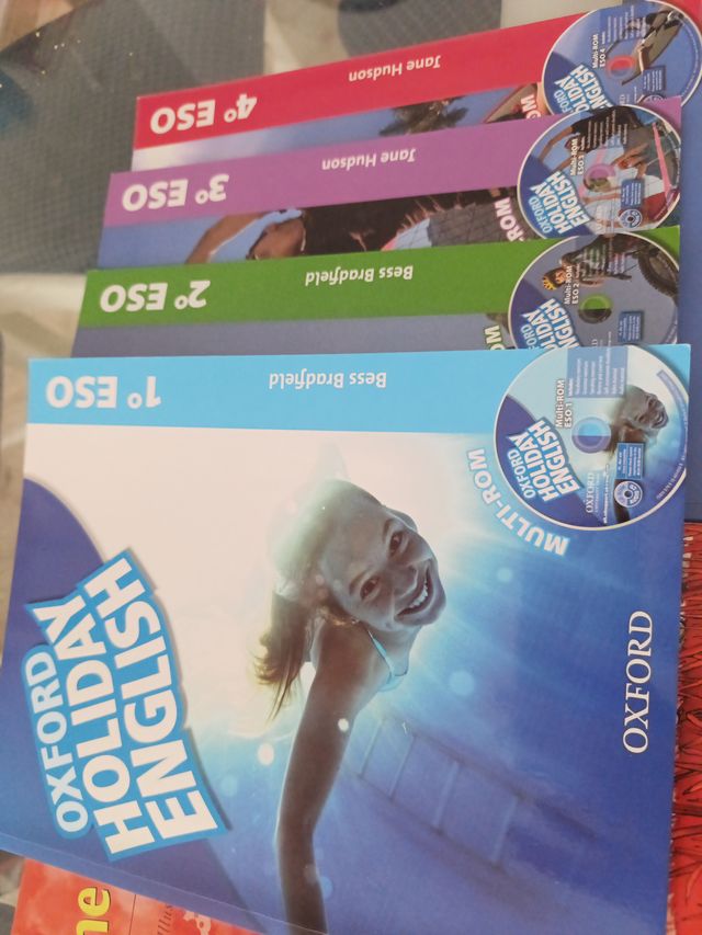 Pack Oxford Holiday English 1°,2°,3° y 4° ESO