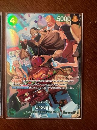 2 Cartas One Piece OP-10 Especiales 