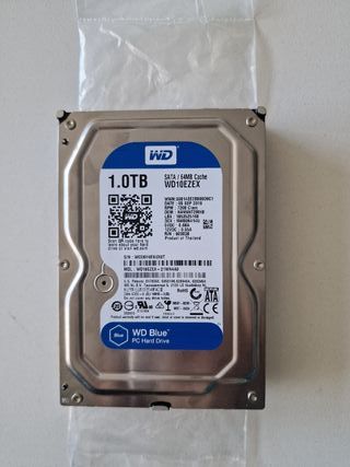 Disco duro WD Blue 1 TB SATA 3 –Testeado (100%)
