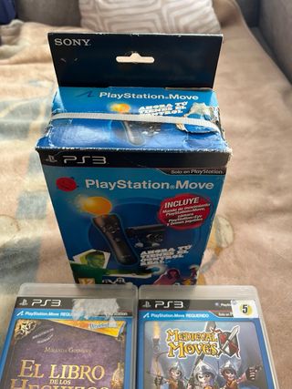 Playstation Move + 4 Juegos PS3