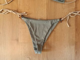 Bikini Triángulo Verde Mujer