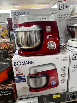 BATIDORA AMASADORA BOMANN 5L