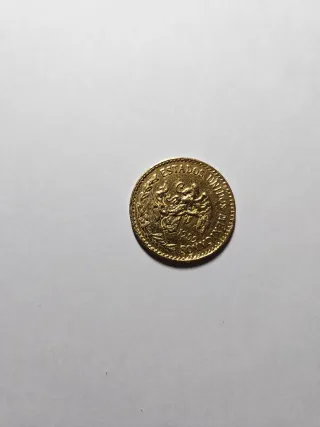 Moneda 20 Pesos Oro Mexicano