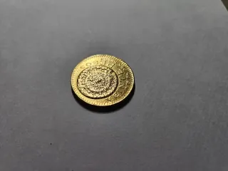 Moneda 20 Pesos Oro Mexicano