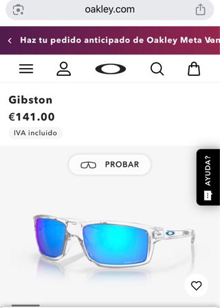 Gafas de sol Oakley Gibston Talla M
