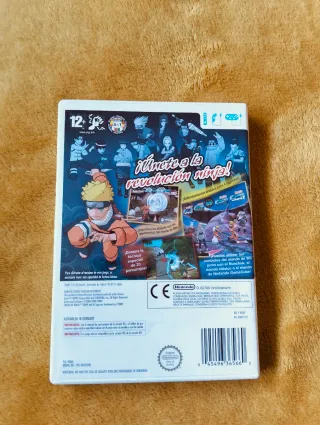 Juego Wii Original Naruto Clash of Ninja Revolutio