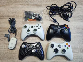 Mandos PC y Xbox 360 2 Inalámbricos y 1 Cable