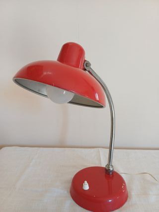 Lampada da scrivania Ministero rossa