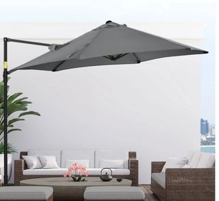 Sombrilla Jardín Excéntrica 360°