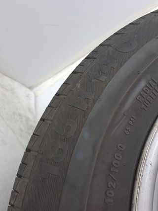NEUMATICO REPUESTO VOLKSWAGEN T4 TRANSPORTER/FURGONETA (MOD.