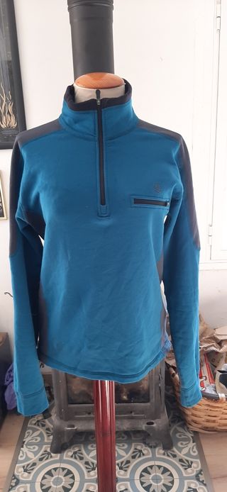 Chaqueta Ternua Azul y Gris
