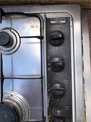 Cocina de gas butano