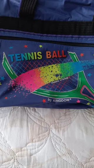 Saco de desporto grande azul TENNIS BALL