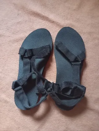 Sandalias negras hombre talla 40