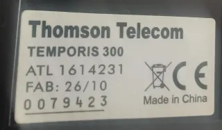Telefono Alcatel Temporis 300 nero