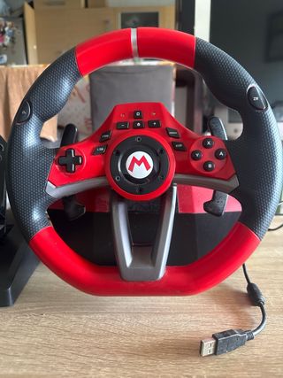Volante Mario Kart Nintendo Switch con Pedales