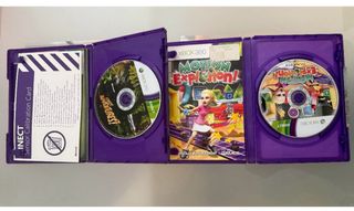 Xbox 360 Kinect Adventures y Motion Explosion