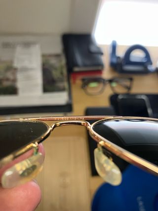 Gafas de sol Ray-Ban Aviator Doradas Negras
