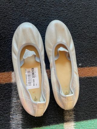 Zapatos niña Coconut talla 34 plateados