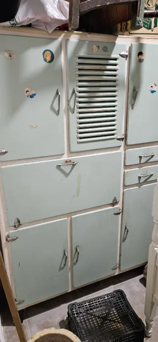 Mueble Cocina Metálico Años 60