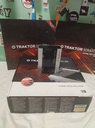 -Traktor Audio 6 - Tarjeta de Sonido
-no ago envio