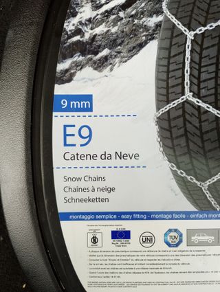 Cadenas de Nieve E9 9mm