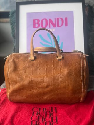 Bolso andy 10 marron carolina herrera