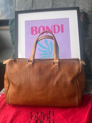 Bolso andy 10 marron carolina herrera