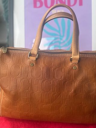 Bolso andy 10 marron carolina herrera
