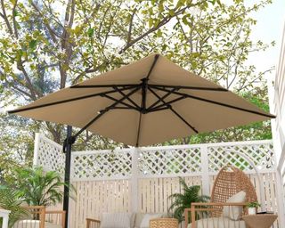 Sombrilla Jardín Beige 300x300 cm