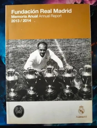 Libro Fundación RealMadrid Memoria Anual 2013/2014