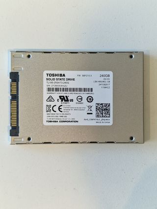 Disco SSD Toshiba OCZ TL100 240GB Testeado (Fotos)