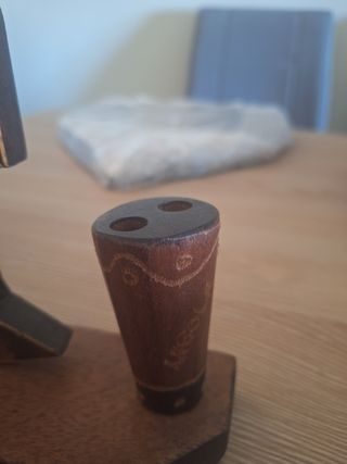 Figura Mapa Angola Madera