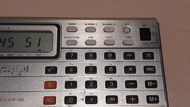 Calculadora Musical Casio Melody-80