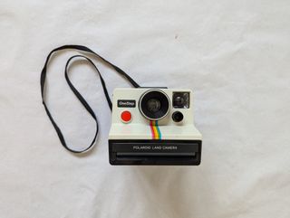 Polaroid OneStep Cámara Rainbow Stripe