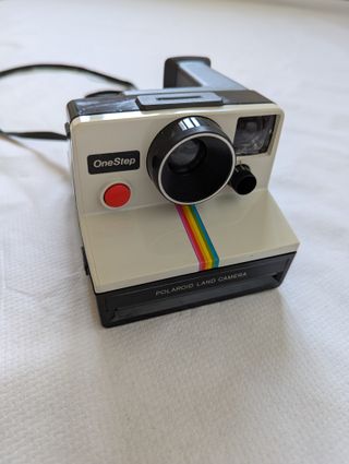 Polaroid OneStep Cámara Rainbow Stripe