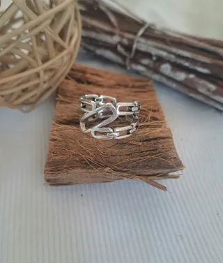 Anillo Plata Ajustable