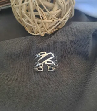 Anillo Plata Ajustable